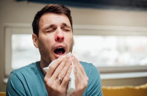 the sneeze guy constantly