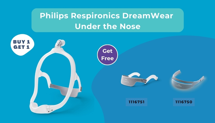 Philips Respironics DreamWear
Under the Nose
