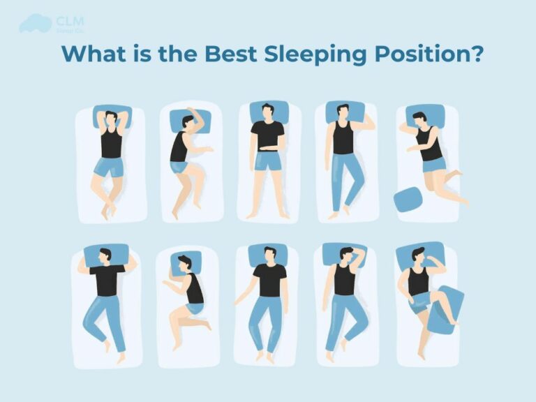 what is the best sleeping position for your health