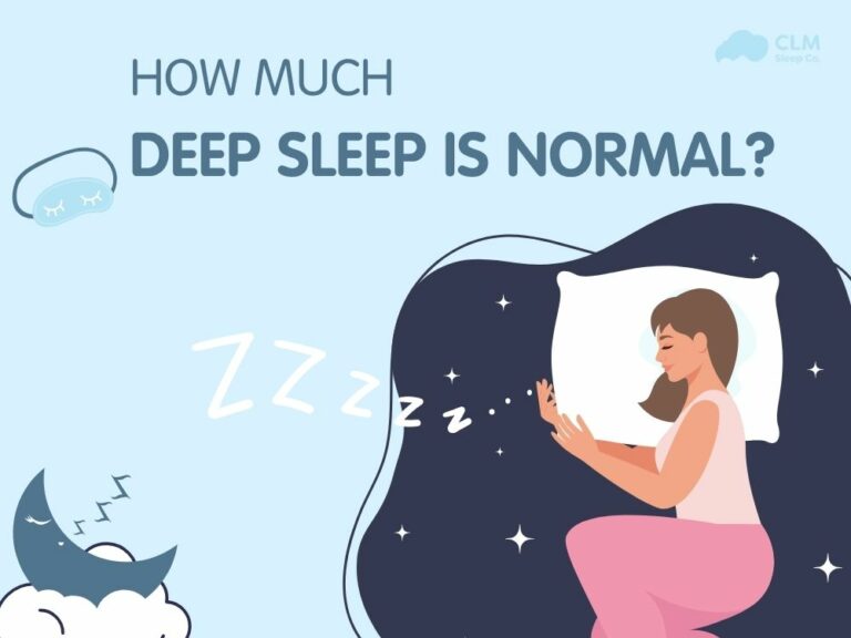 how much deep sleep is normal