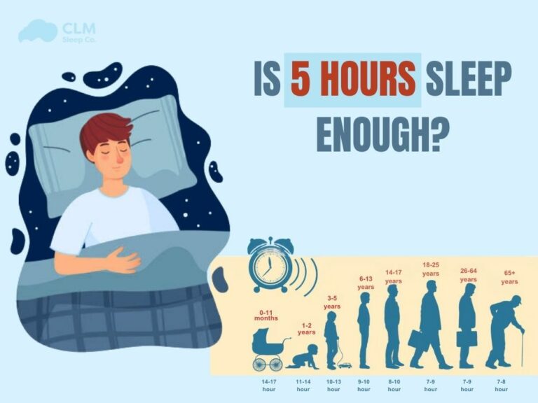 Do you think 5 hours of sleep is enough?