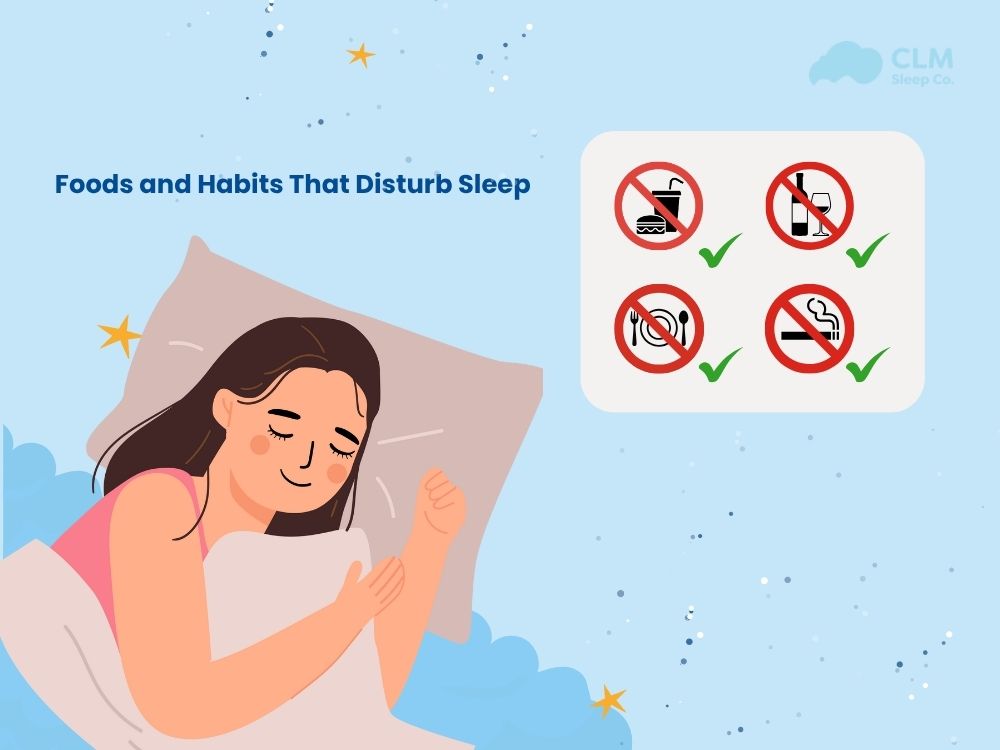Foods and Habits That Disturb Sleep